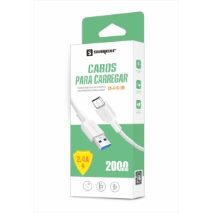 (SS-A1C-2M) Cabo Usb Tipo C - [Caixa com 300 peças]