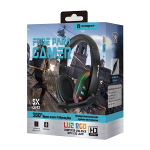 (SX-GM2)-  Fone Gamer -[Caixa com 50]